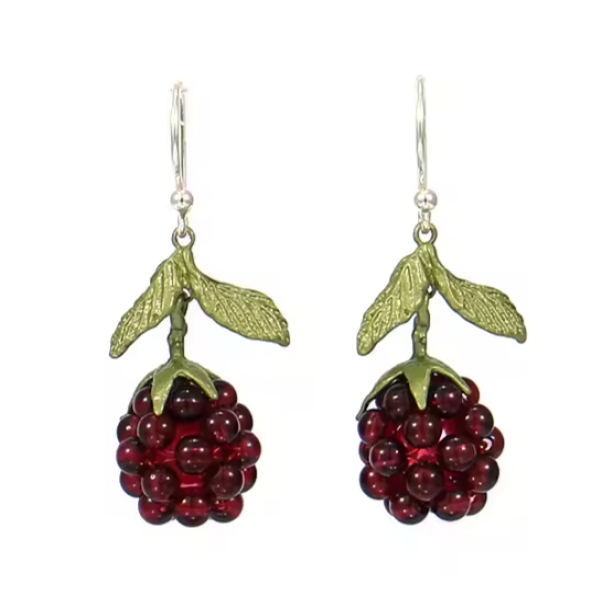 Black Berry Earrings | Aesthetic Earrings