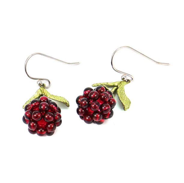 Black Berry Earrings | Aesthetic Earrings