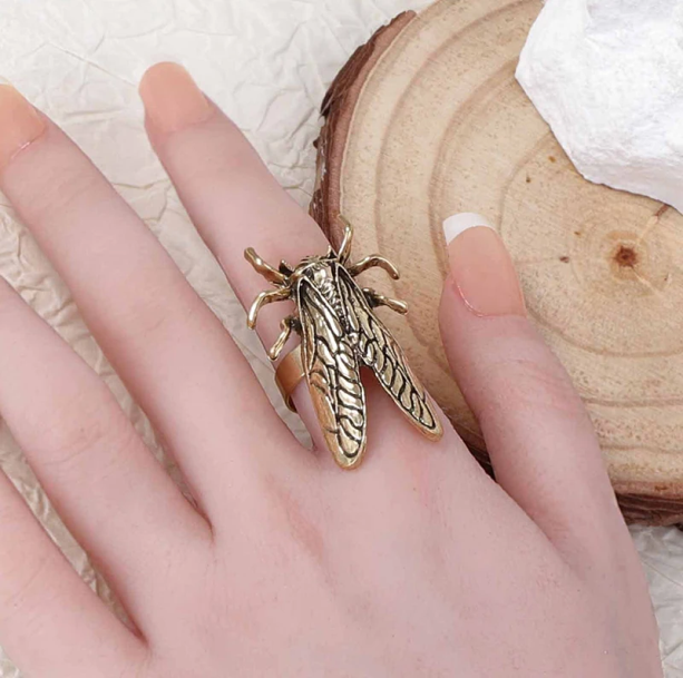 Forest Bug Ring | Aesthetic Jewelry