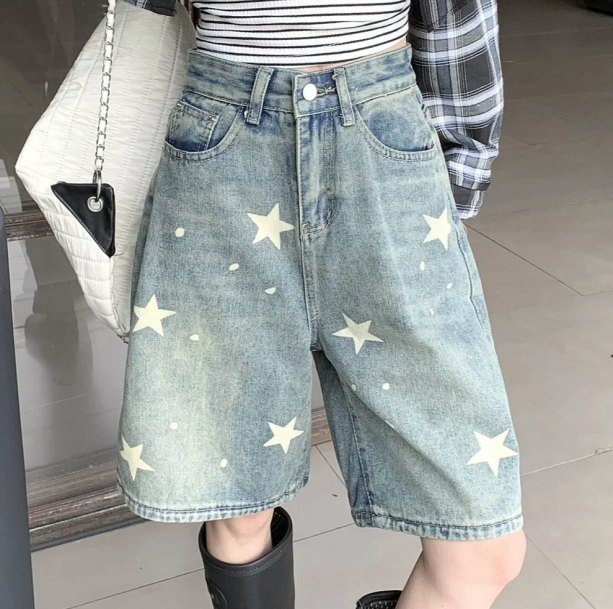 Y2K Star Shorts | Aesthetic Clothes