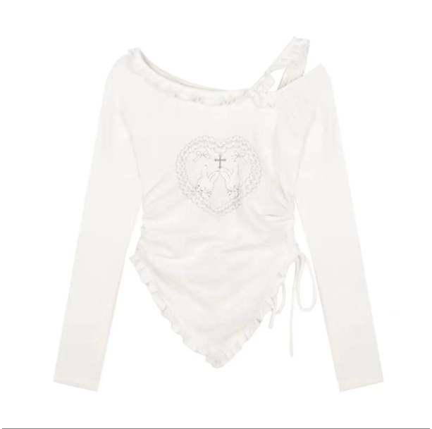 Kawaii Off Shoulder Outfit Set | Aesthetic Clothes