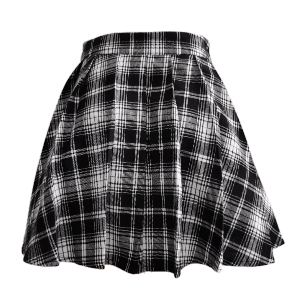 Irregular Plated Mini Skirt | Aesthetic Clothes