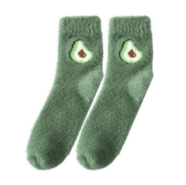 Fluffy Fruity Socks | Aesthetic Socks