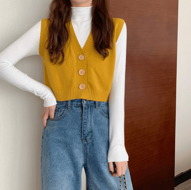 Academia Sweater Vest | Aesthetic Clothing