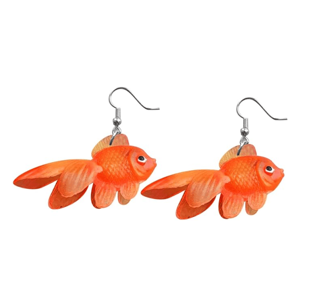 Goldfish Earrings | Aesthetic Earrings