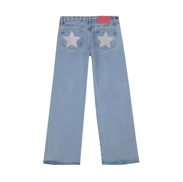 Y2K Star Jeans | Aesthetic Jeans