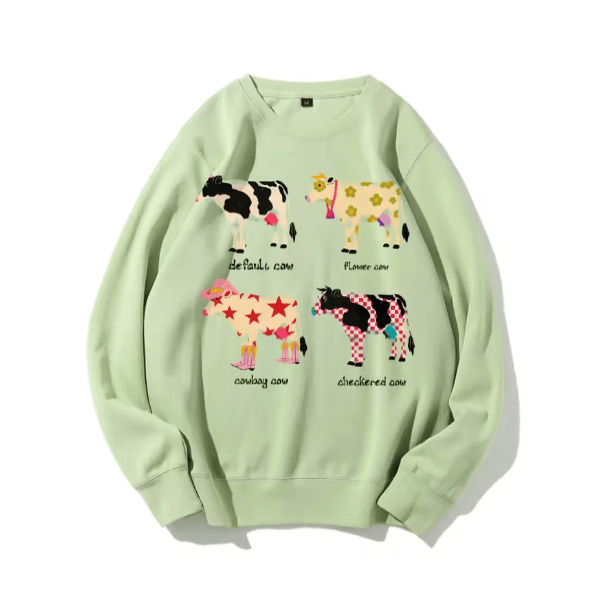 Aesthetic Cow Jumper | Aesthetic Clothes
