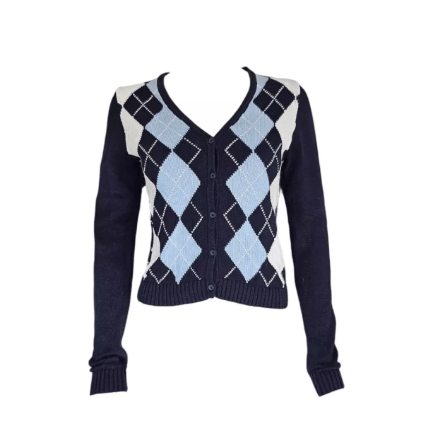 V Neck Old School Sweater | Aesthetic Clothes