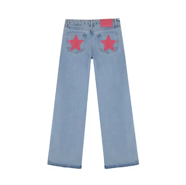 Y2K Star Jeans | Aesthetic Jeans