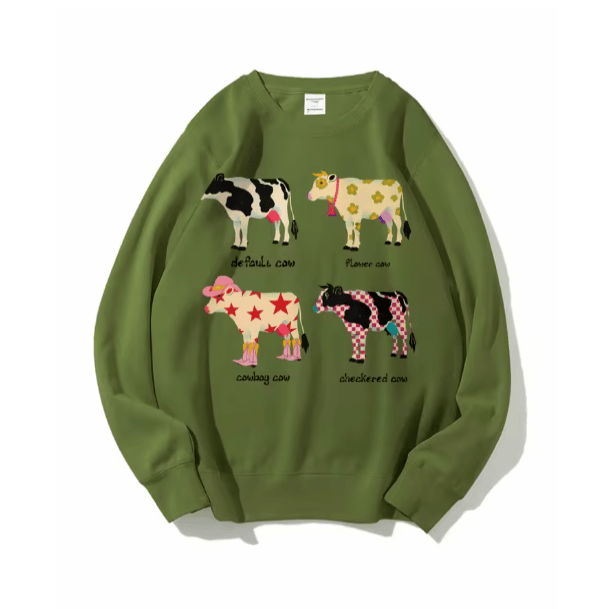 Aesthetic Cow Jumper | Aesthetic Clothes