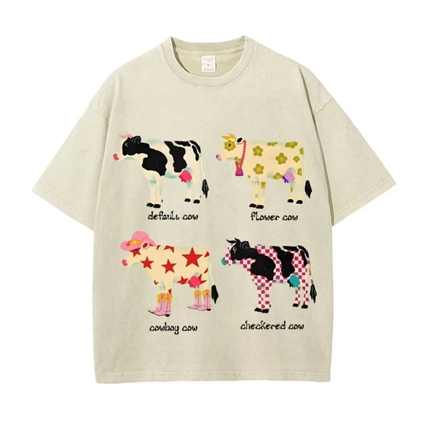 Aesthetic Cow T-Shirt