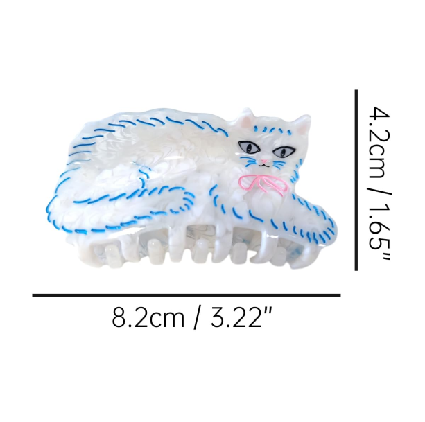 Sassy Cat Hair Clip | Aesthetic Hair Accessories