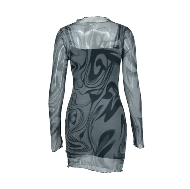 Mesh Night Out Dress | Aesthetic Clothes