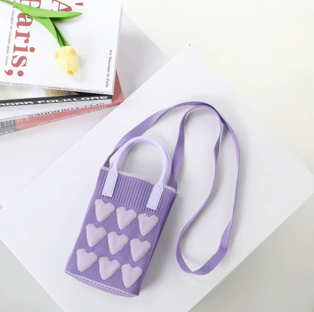 Y2K Hearts Handbag | Aesthetic Accessories