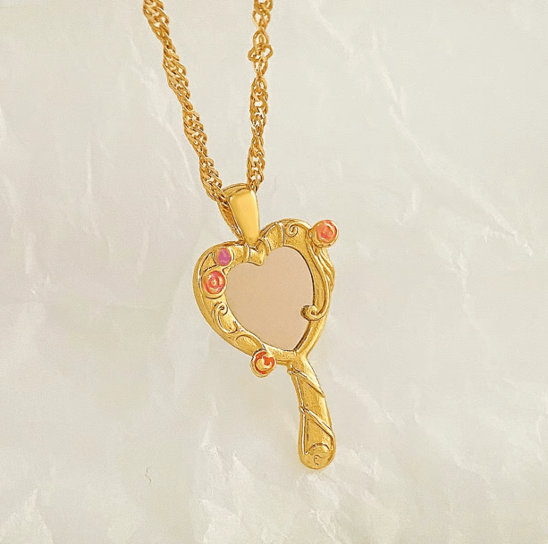 Mirror Mirror Necklace | Aesthetic Jewelry