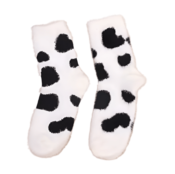 Fluffy Caw Socks | Aesthetic Socks