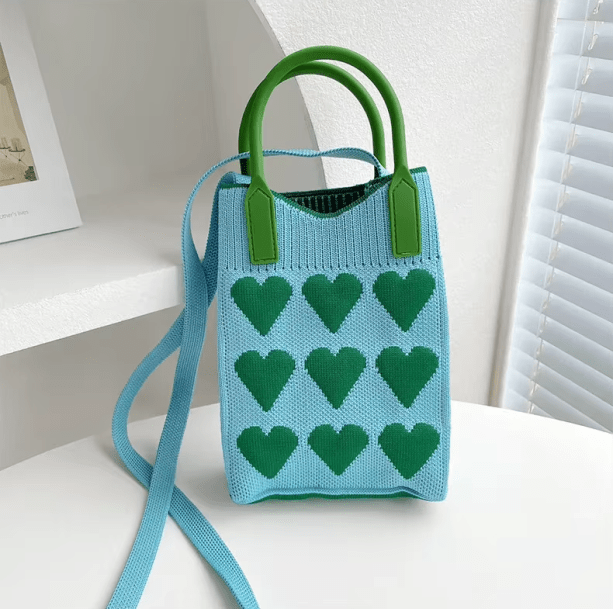 Y2K Hearts Handbag | Aesthetic Accessories