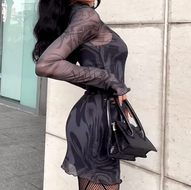 Mesh Night Out Dress | Aesthetic Clothes
