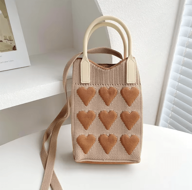 Y2K Hearts Handbag | Aesthetic Accessories