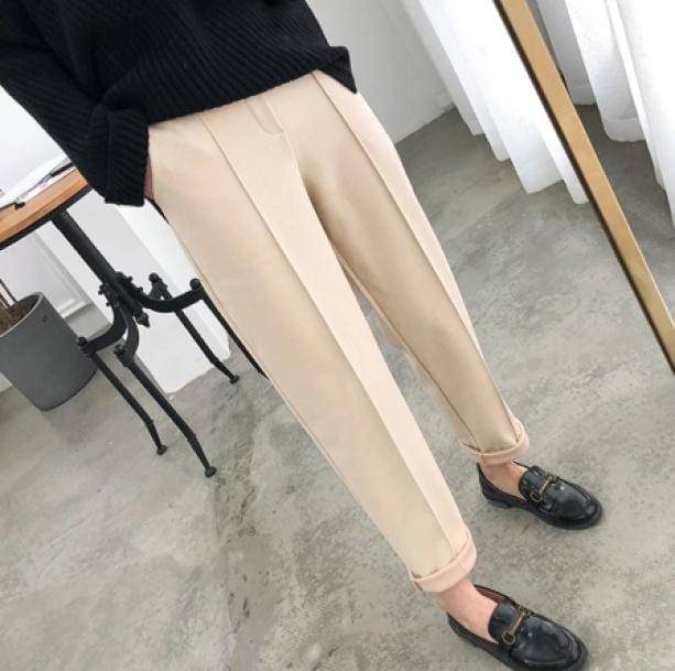 High Waist Pencil Pants | Aesthetic Clothing
