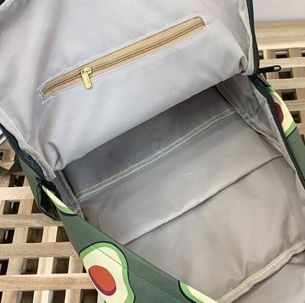 Avocado Backpack | Aesthetic Backpack