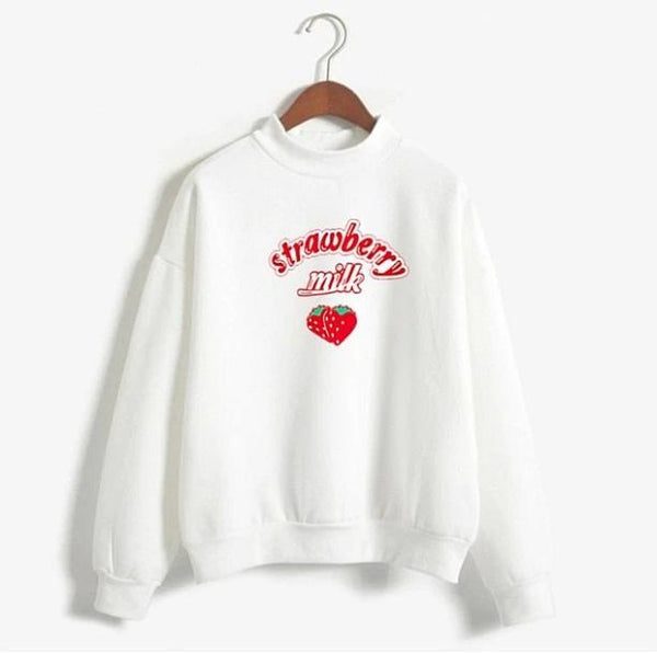 Strawberry 2024 milk sweater