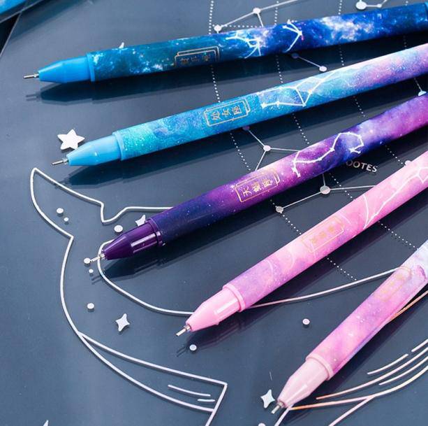 Cosmic Galaxy Pens | Aesthetic Stationery