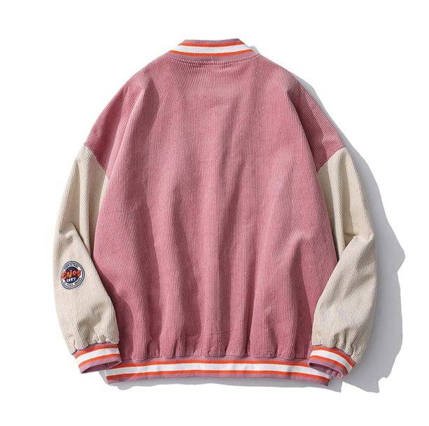 Corduroy Baseball Jacket | Aesthetic Jacket