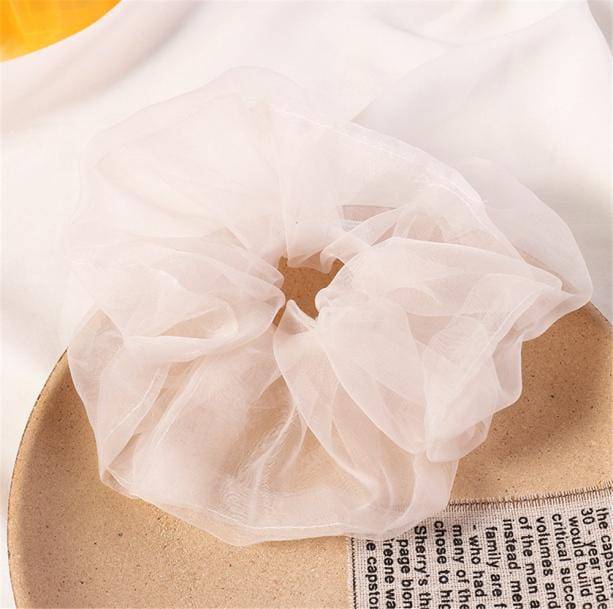 Light Color See Through Scrunchie | Aesthetic Accessories