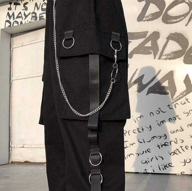 Aesthetic Pants With Chain | Aesthetic Apparel