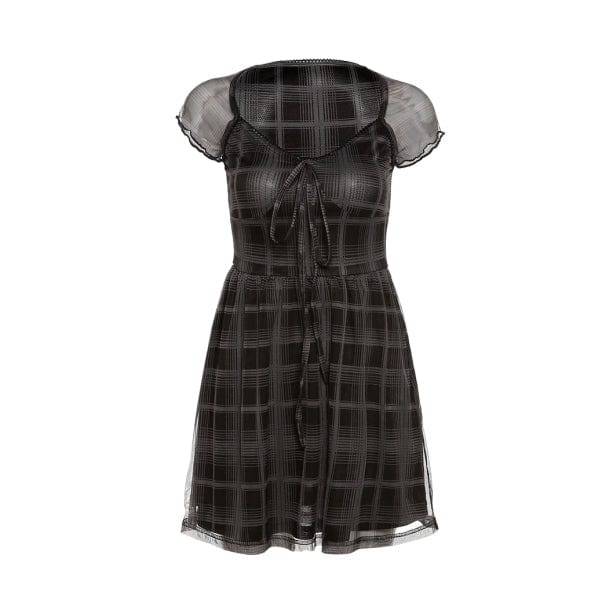 Preppy Style Mini Dress