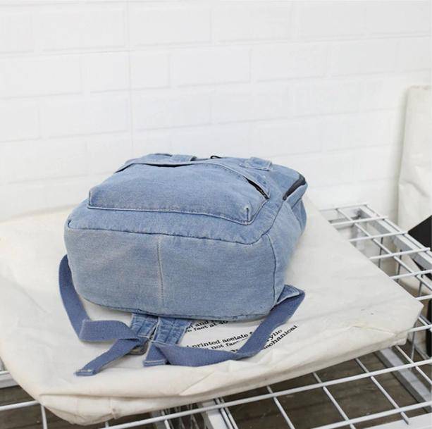 Aesthetic Denim Backpack | Aesthetic School Bags & Backpack