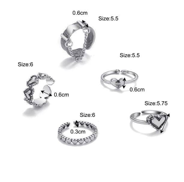 Lovecore Rings | Aesthetic Rings