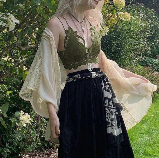 Fairycore Crop Top | Aesthetic Clothes