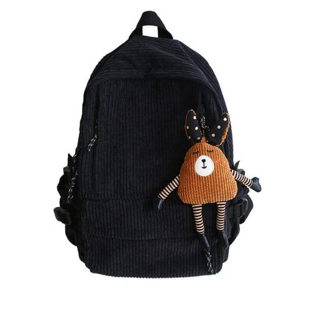 Classic Corduroy Backpack | Aesthetic Backpacks