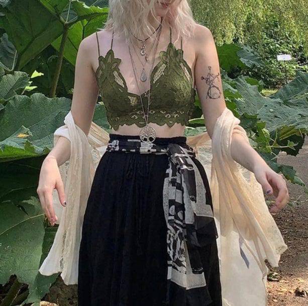 Fairycore Crop Top | Aesthetic Clothes