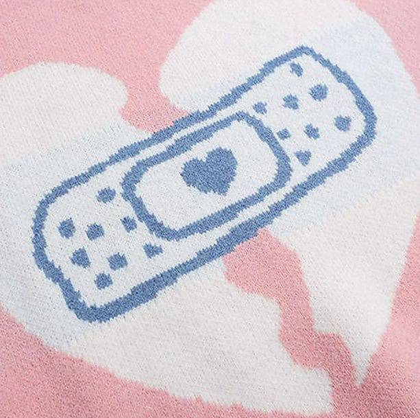 Broken Heart Sweater | Aesthetic Clothes