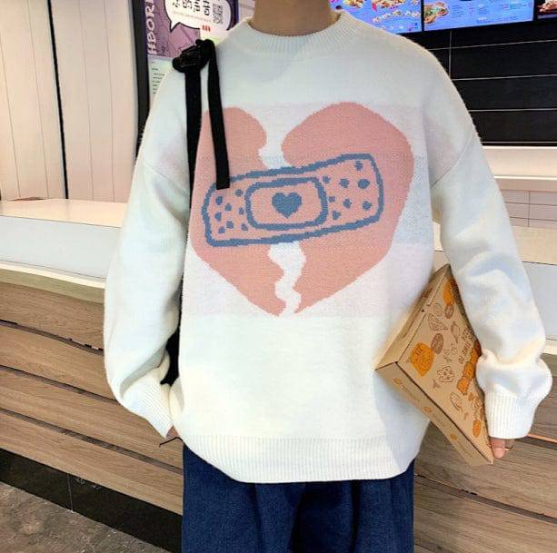 Broken Heart Sweater | Aesthetic Clothes