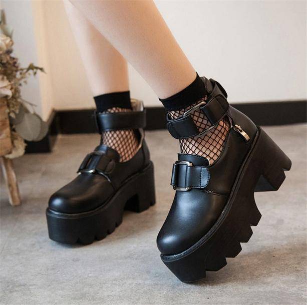 Harajuku Platform Shoes | Aesthetic Shoes