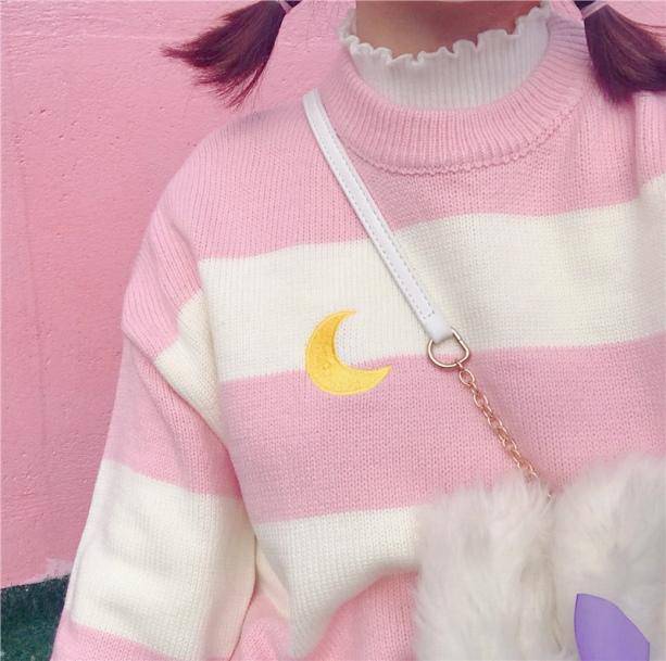 Moon Sweater | Aesthetic Clothing
