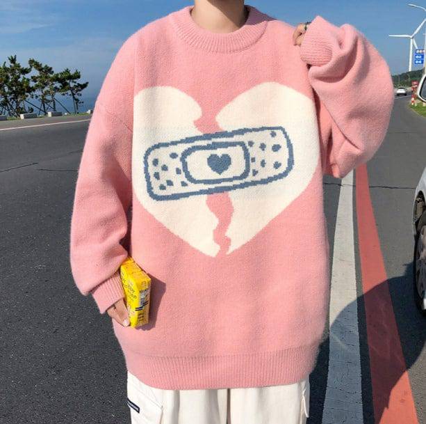 Broken Heart Sweater | Aesthetic Clothes
