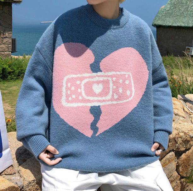 Broken Heart Sweater | Aesthetic Clothes