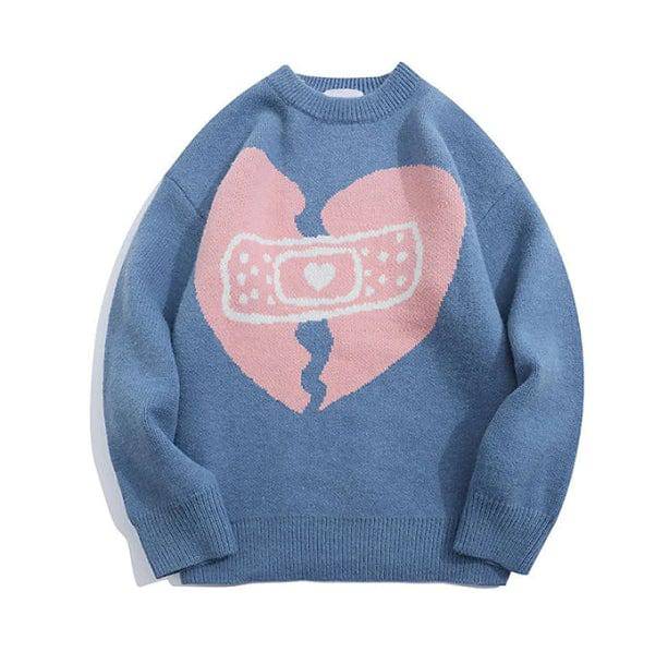 Broken Heart Sweater | Aesthetic Clothes