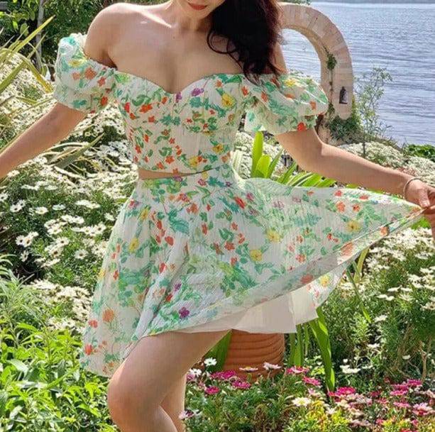 Cottagecore Skirt Matching Set | Cottagecore Clothes