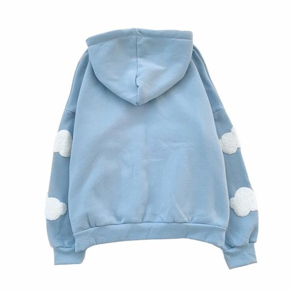 Head In The Clouds Blanket Hoodie – Zig-Zag