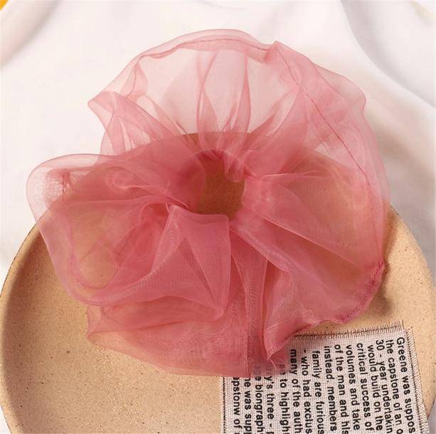 Light Color See Through Scrunchie | Aesthetic Accessories