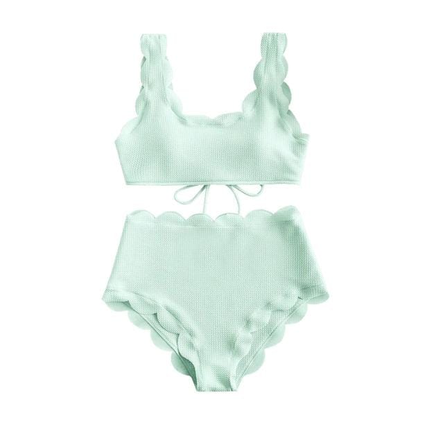 High Waist Vintage Look Bikini | Aesthetic Swimwear