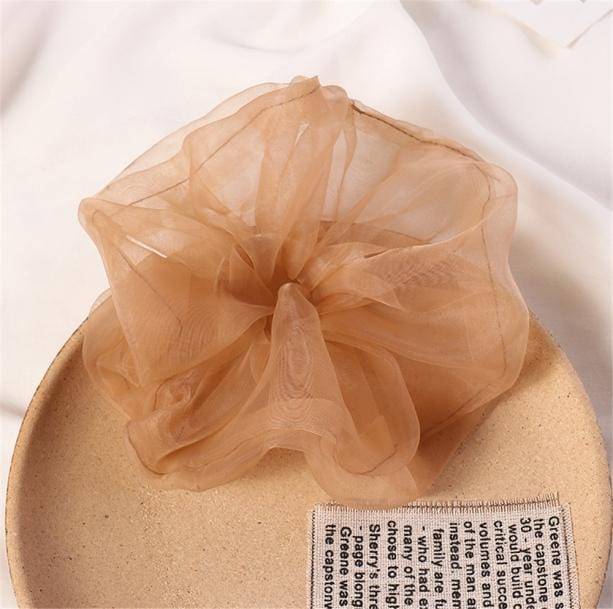 Light Color See Through Scrunchie | Aesthetic Accessories