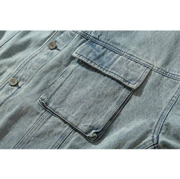 Famous Artist Denim Jacket | Aesthetic Apparel