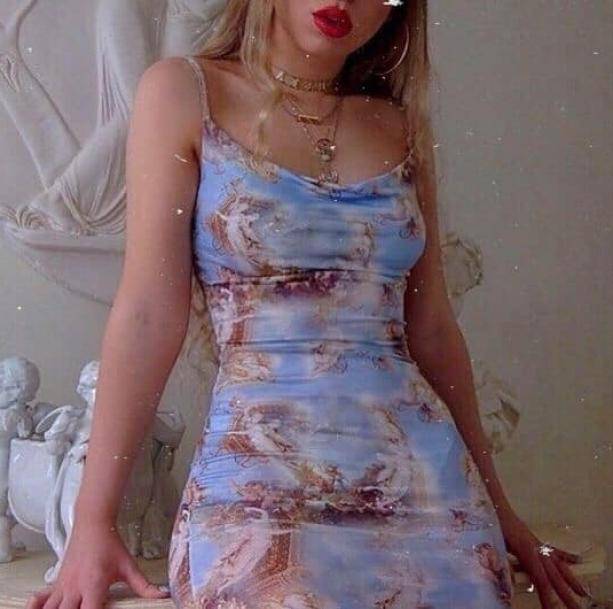 Angels Kiss Mini Dress | Aesthetic Dresses And Skirts